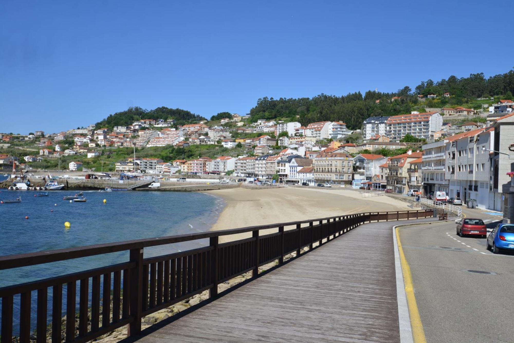 Coqueto Apartamento En Raxo, Sanxenxo מראה חיצוני תמונה