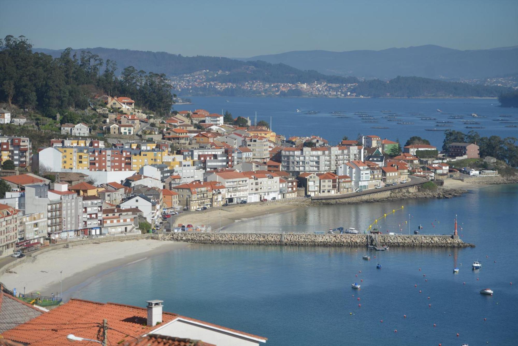 Coqueto Apartamento En Raxo, Sanxenxo מראה חיצוני תמונה
