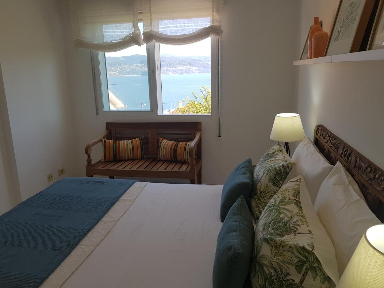 Coqueto Apartamento En Raxo, Sanxenxo חדר תמונה